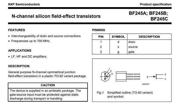 Transistoren BC547B (NPN) , BC557B (PNP) in TO92 behuizing. - 4