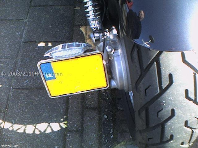 Sidemount Honda VT 1100 C1 87 - 95 (Zijkenteken plaathouder) - nr. 1