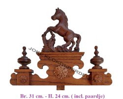 = Kuif ornament = gebruikt =45456