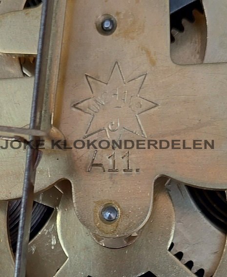 = Regulateur uurwerk = Junghans A 11 =45454 - Afbeelding 6