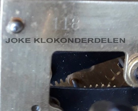 = Regulateur uurwerk = Junghans A 11 =45454 - Afbeelding 7