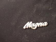 Magna plak embleem 5 cm (chroom)