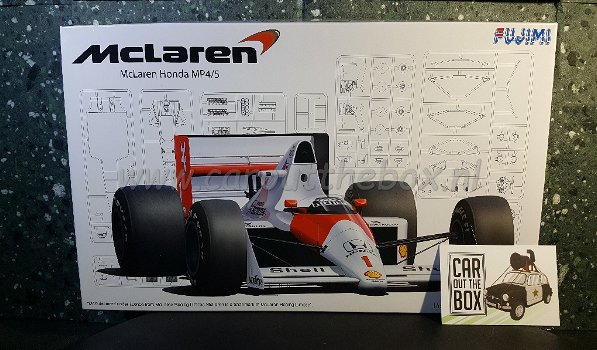 McLaren Honda MP4/5 1:20 Fujimi - 3