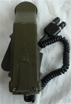 Veld Telefoon / Field Telephone Set, type: TA-1/PT, US Army, met container, jaren'60/'70.(Nr.8) - 4