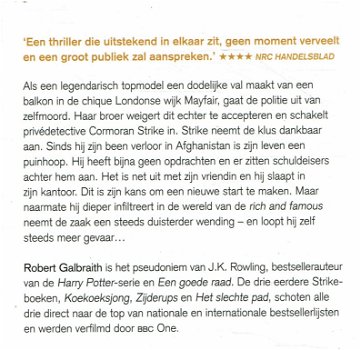 Robert Galbraith (J.K Rowling) = Koekoeksjong - 1