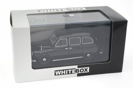 1:43 WhiteBox Austin FX4 London Taxi 1985 Black Cab - 2