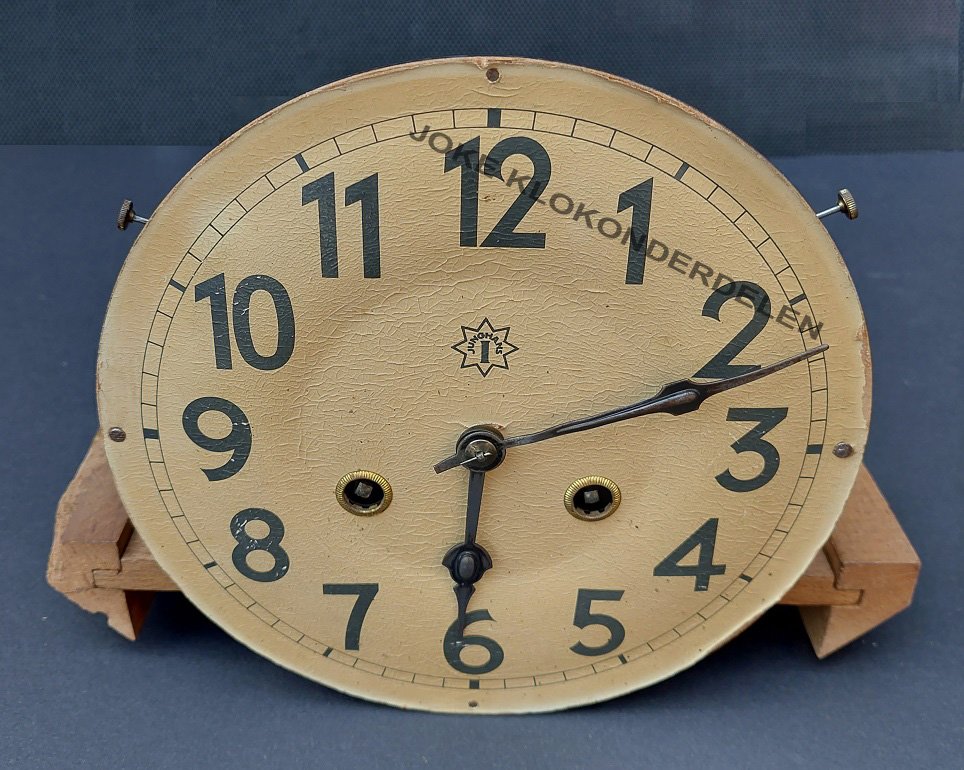 = Schoolklok uurwerk = Junghans B21 =45469 - Afbeelding 2