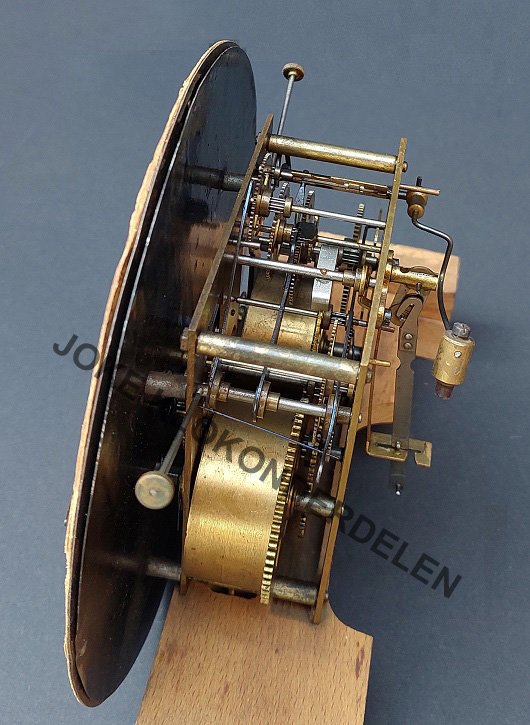 = Schoolklok uurwerk = Junghans B21 =45469 - Afbeelding 3