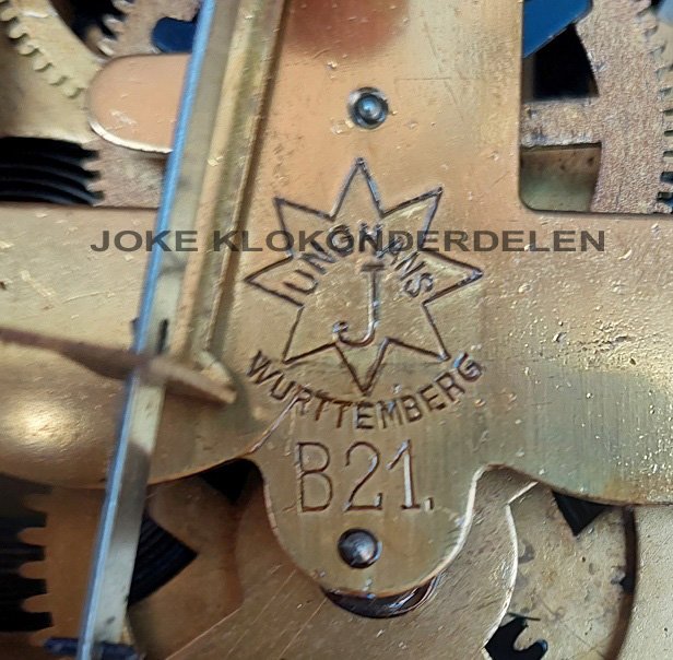 = Schoolklok uurwerk = Junghans B21 =45469 - Afbeelding 7