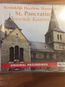 Koninklijk Heerlens Mannenkoor St. Pancratius ‎– Beroemde Koorwerken (CD) Nieuw - 0