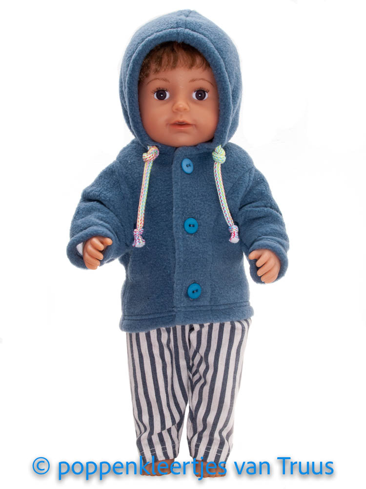 Baby Born 43 cm Jongens jasje jeansblauw - nr. 1