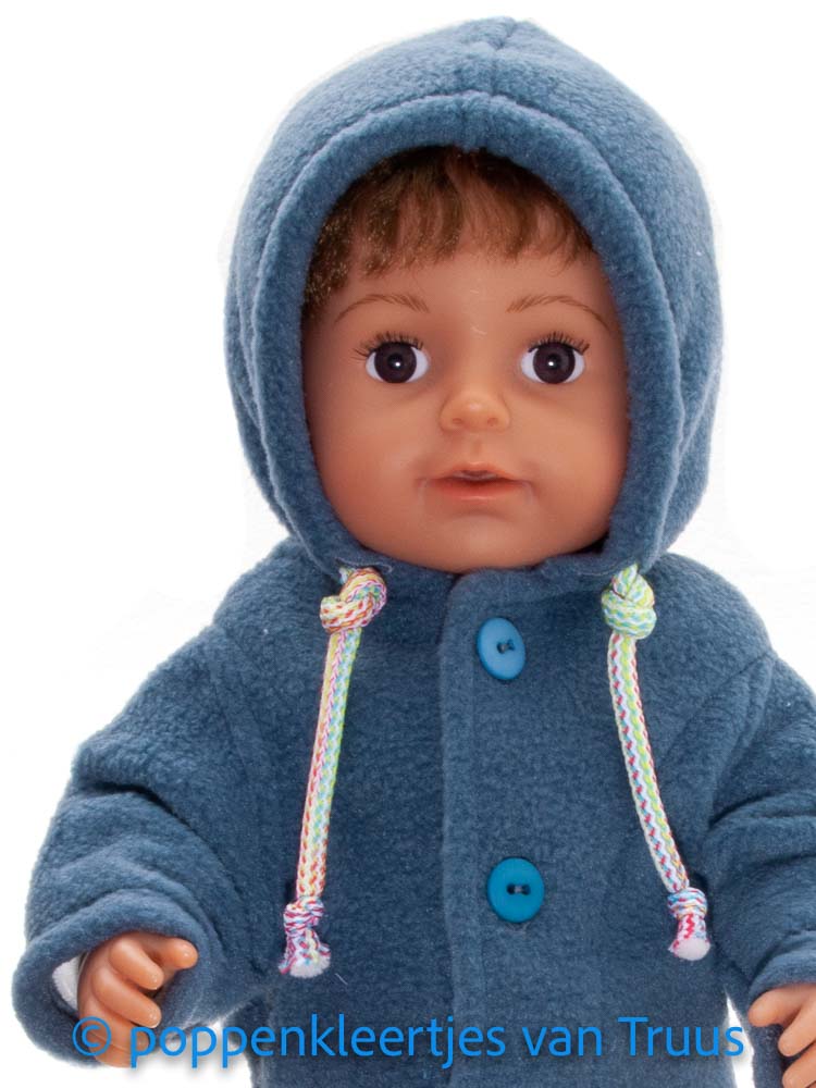 Baby Born 43 cm Jongens jasje jeansblauw - Afbeelding 2