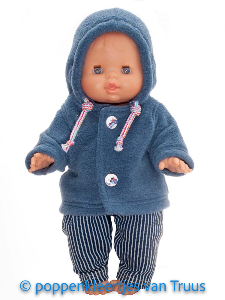 Paola Reina 34 cm Jongens jasje/ jeansblauw - nr. 1