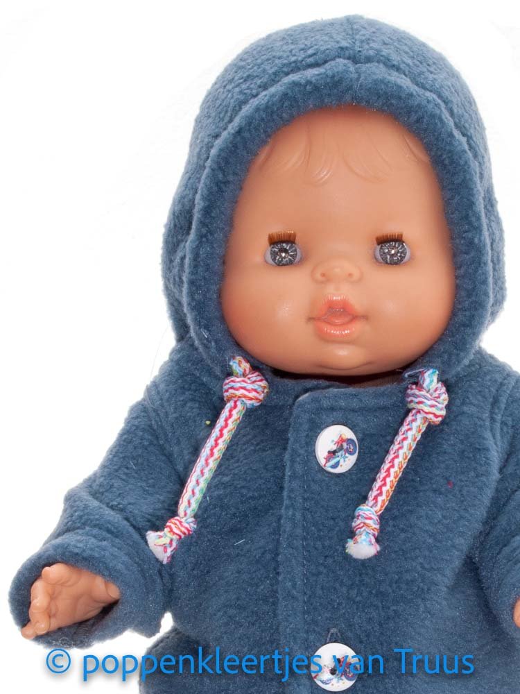 Paola Reina 34 cm Jongens jasje/ jeansblauw - Afbeelding 2