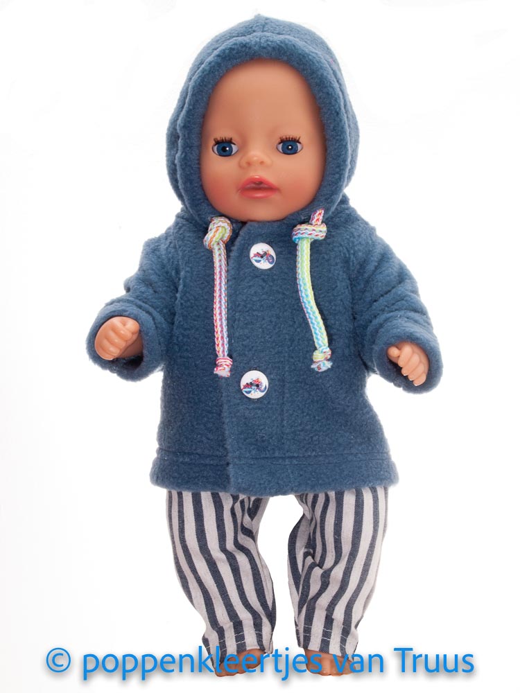 Baby Born Soft 36 cm Jongens jasje/jeansblauw - nr. 1