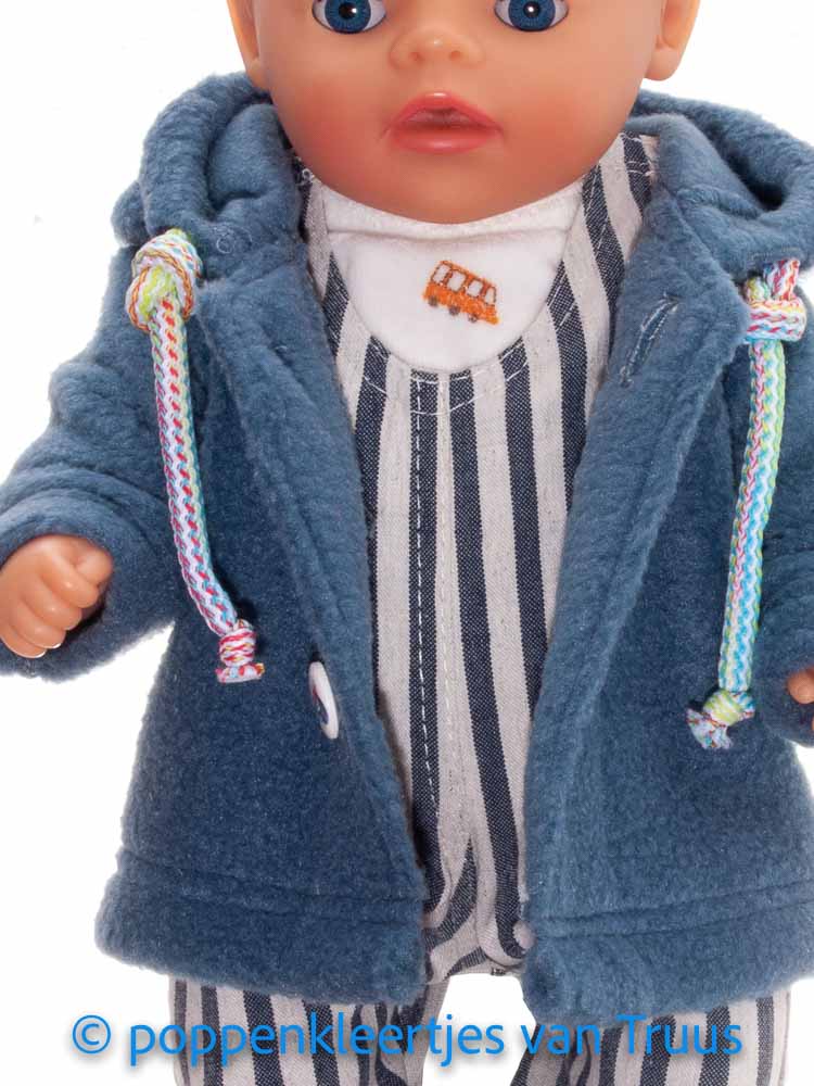 Baby Born Soft 36 cm Jongens jasje/jeansblauw - Afbeelding 4