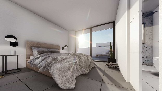 Moderne 3 slaapkamer woning met zwembad in Roldan regio Murcia - 7