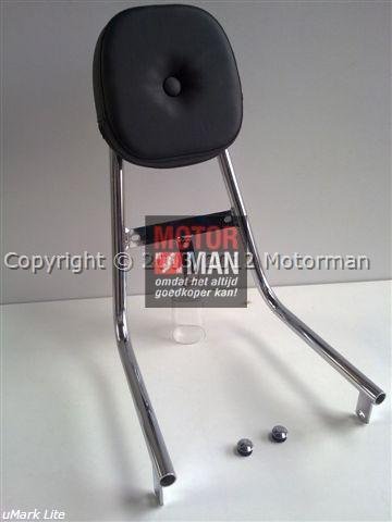 Sissybar Passagier Yamaha XVS 1100 Drag Star incl. bagage rekje - Afbeelding 3