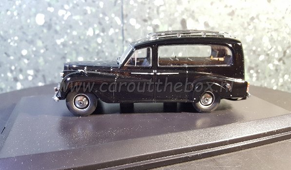 Austin Princes Hearse zwart 1:43 Oxford - 0