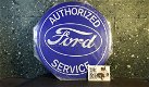 Retro metalen reclame bord Ford Service - 1 - Thumbnail