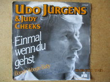 a2042 udo jurgens / judy cheeks - einmal wenn du gehst