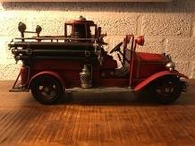 metalen schaalmodel brandweerwagen , brandweerauto - 3