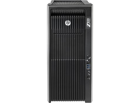 HP Z820 Workstation 2x Intel Xeon 12C E5-2697 V2 2.70Ghz, 64GB 8x8GB, 250GB SSD + 4TB HDD SATA - 0