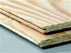 Underlayment houtplaten uit voorraad