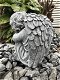 Knielende engel, engel figuur, fraai stenen beeld - kado - 4 - Thumbnail