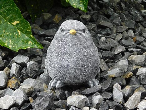 Mooi dierenfiguur van een klein vogeltje, steen - kado - mus - 3