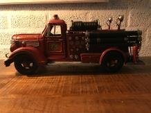 Mooi metalen schaalmodel van brandweerwagen -brandweer - 1