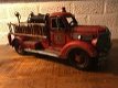 Mooi metalen schaalmodel van brandweerwagen -brandweer - 4 - Thumbnail