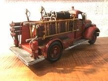 Mooi metalen schaalmodel van brandweerwagen -brandweer - 5