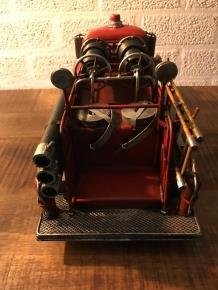 Mooi metalen schaalmodel van brandweerwagen -brandweer - 6