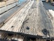 Echte oud eiken wagondelen en spoorbiels planken - 1 - Thumbnail
