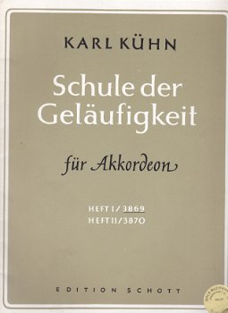 Karl Kühn: Schule de Geläufigkeit für Akkordeon - 0