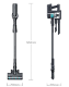 VIOMI A9 Cordless Handheld Vacuum Cleaner 120AW 23000Pa - 7 - Thumbnail