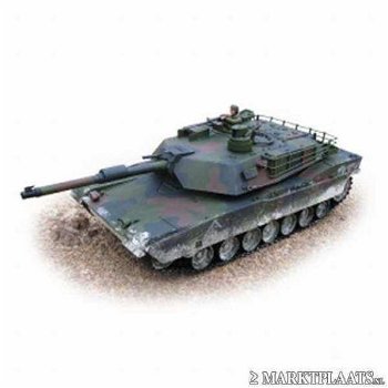 RC tank Abrams Forrest Hobby Engine premium pro nieuw!! - 0