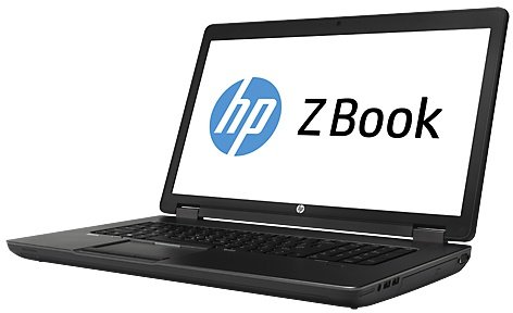 HP Zbook 17 i7-4800MQ , 16GB, 256GB SSD, Quadro K3100M, Win 10 Pro - 1