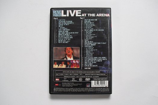 Rene Froger - Live At The Arena, Limited Edition, 2 DVD-set - 1