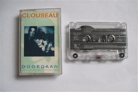 Muziekcassette: Clouseau - Doorgaan ( Tot je niet meer op je benen kan staan ) - 0