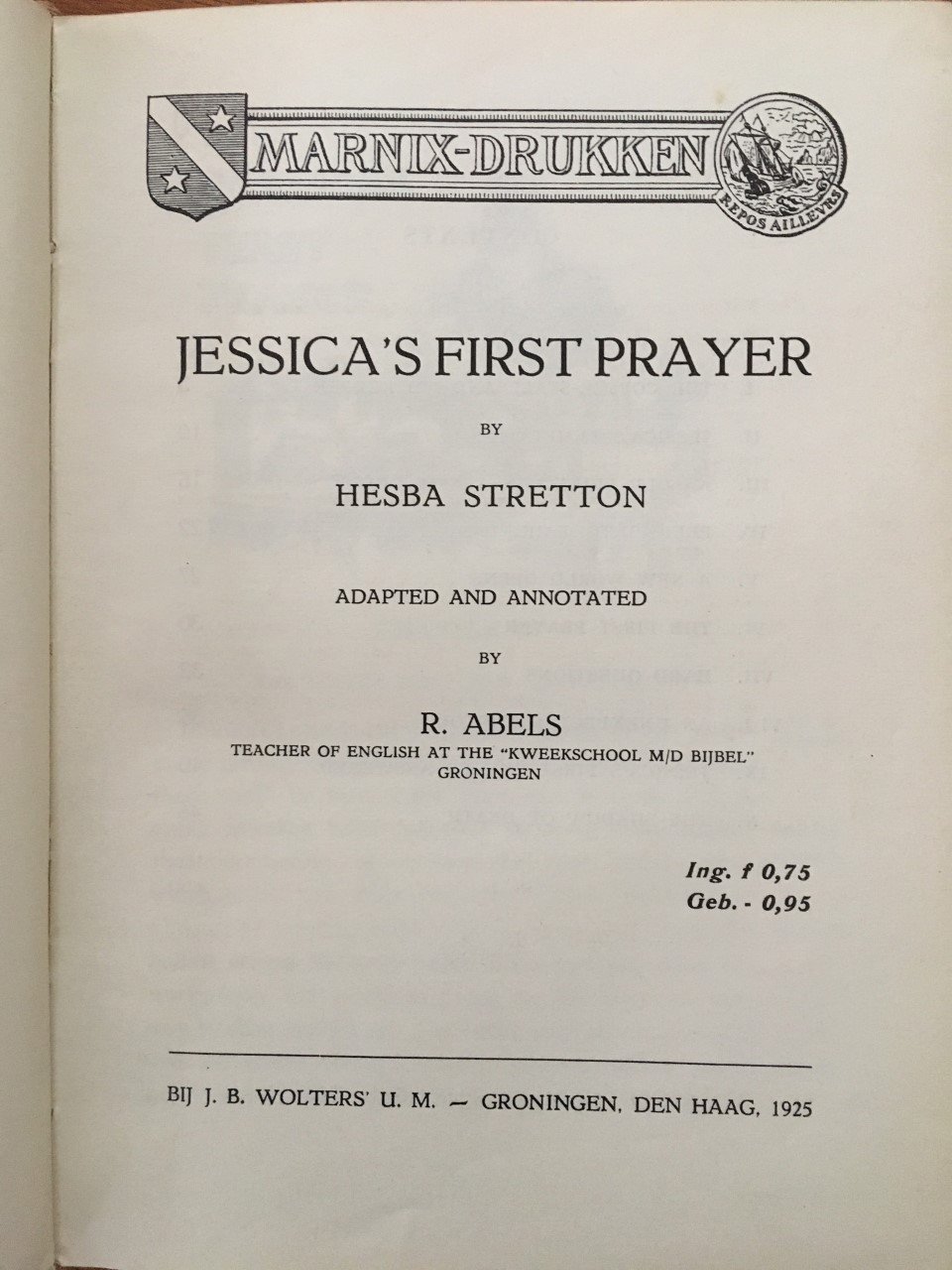 No place like home + Jessica's first prayer - Hesba Stretton + The lost clue - Mrs. O.F. Walton - Afbeelding 4