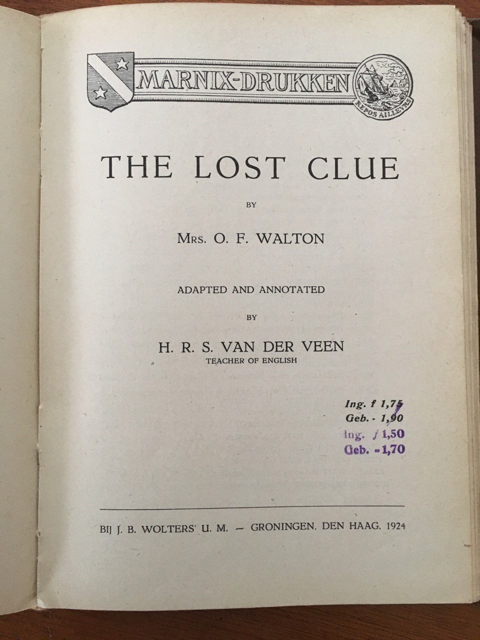 No place like home + Jessica's first prayer - Hesba Stretton + The lost clue - Mrs. O.F. Walton - Afbeelding 7