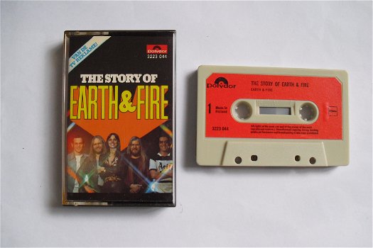 Muziekcassette: Earth & Fire - The Story Of Earth & Fire - 0