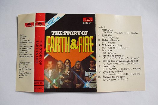 Muziekcassette: Earth & Fire - The Story Of Earth & Fire - 1