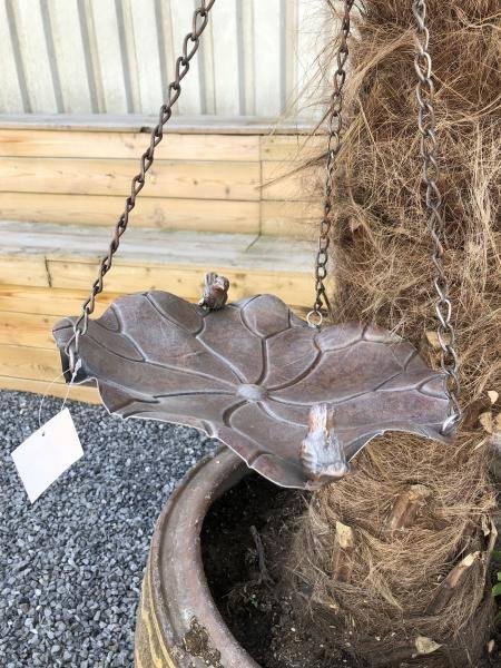 Hangvogelbad-vogel voederbak-hangketting--vogel - Afbeelding 2