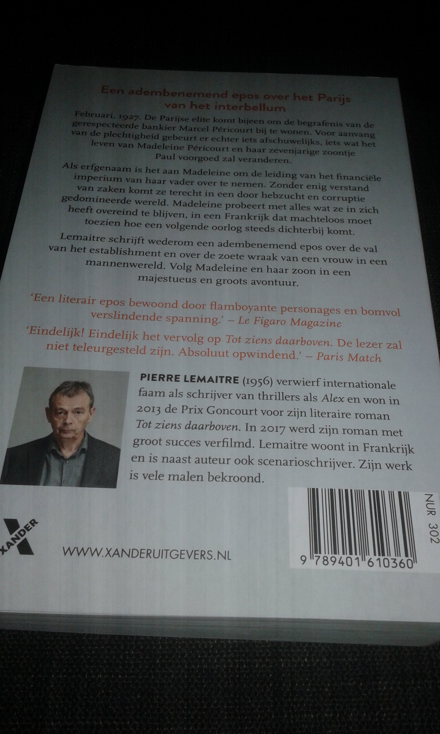 De kleuren van de brand / Drie dagen en levenslang - Pierre Lemaitre - Afbeelding 2