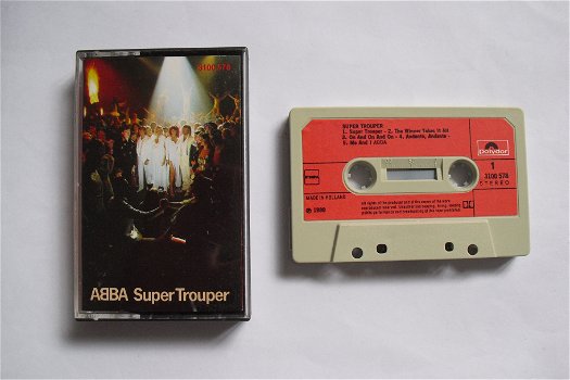 Muziekcassette: ABBA - Super Trouper - 0