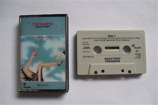 Muziekcassette: The Babys - Head First - 0