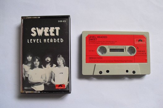 Muziekcassette: Sweet - Level Headed - 0
